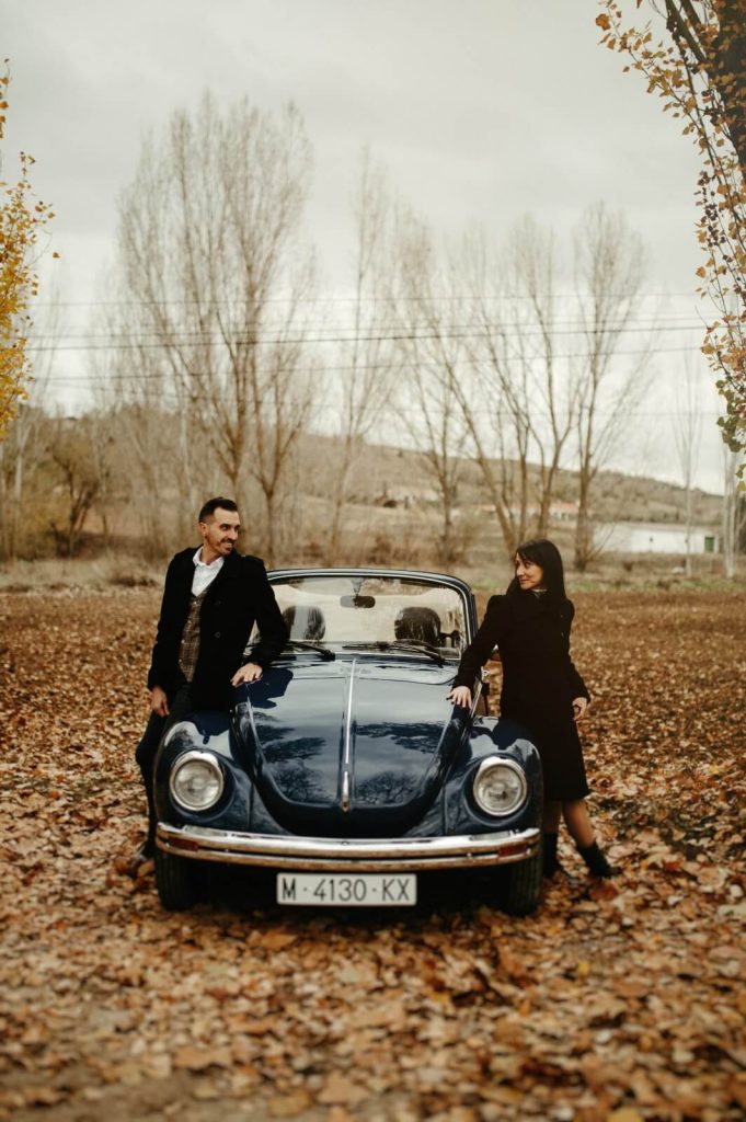 VW Beetle descapotable, Alquiler de vehículos para bodas y eventos