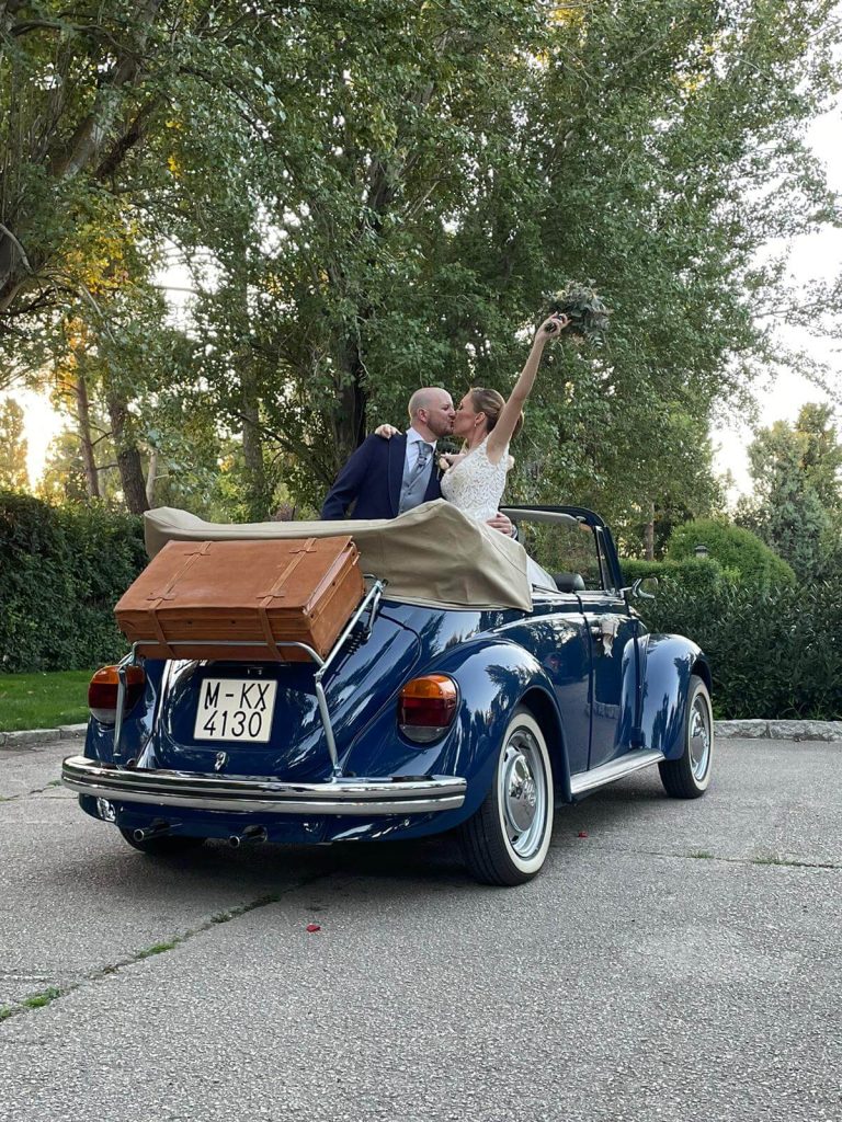 VW Beetle descapotable, Alquiler de vehículos para bodas y eventos