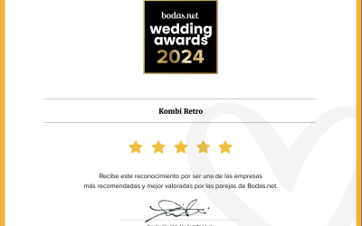 Kombi Retro gana el prestigioso Wedding Award 2024